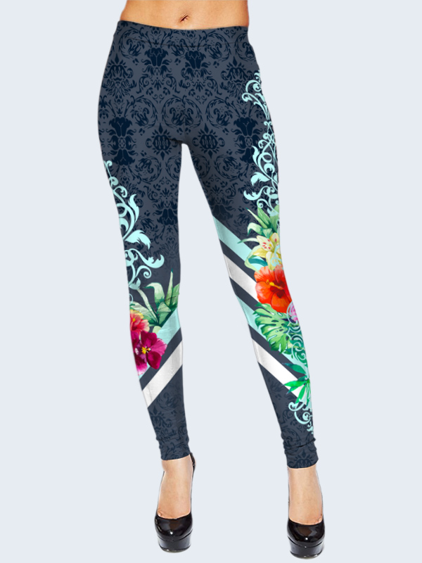 

Леггинсы Flowers and stripes - Vilno - / - 1160, Леггинсы Flowers and stripes - Vilno - S/M - 1160