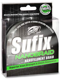 

Шнур Sufix Nano Braid 135 м 0.12 мм 7.3 кг Розовый (DS1WE01345QB11)