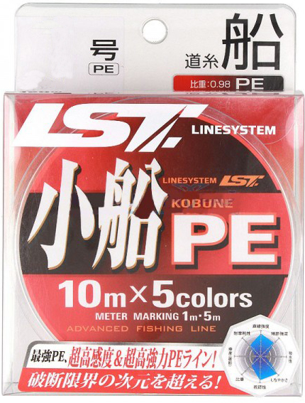 

Шнур LineSystem Kobune PE 150 м #1.5 7.48 кг Разноцветный (L1215C)