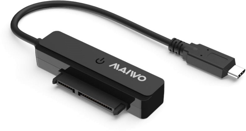 Адаптер Maiwo USB3.1 GEN 2 Type-C - SATA III для SSD/HDD SATA 2.5" (K105AG2 black) — фото 3
