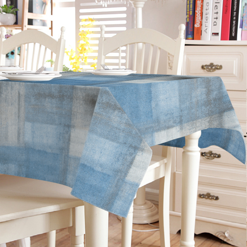 

Скатерть с акриловым покрытием 10958 Time Textile 140x220 см Серо-синий
