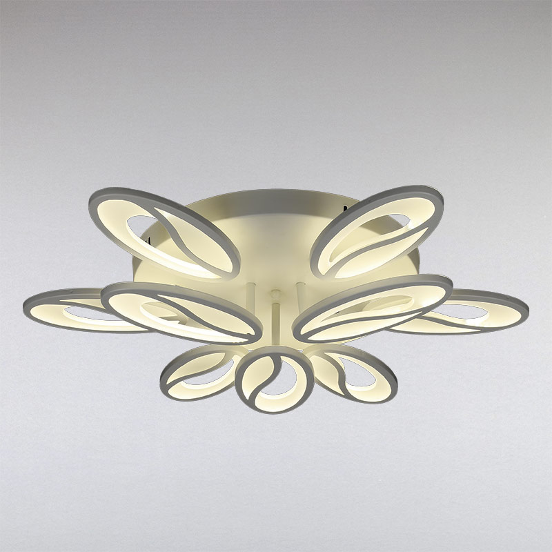 

Люстра Light House LS-13130-6+3 WH LED белая