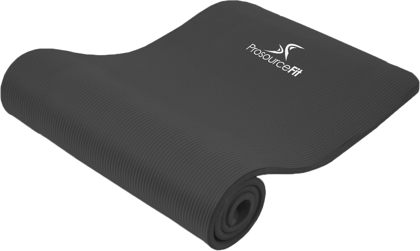 

Коврик для йоги и пилатеса ProSource Extra Thick Yoga and Pilates Mat 180x61x1.3 см Черный (ps-2004-mat-black-ffp)