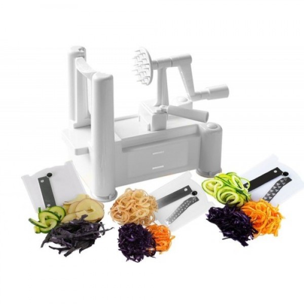 

Овощерезка Ручная Спиральная Spiral Vegetable Slicer Masslinna