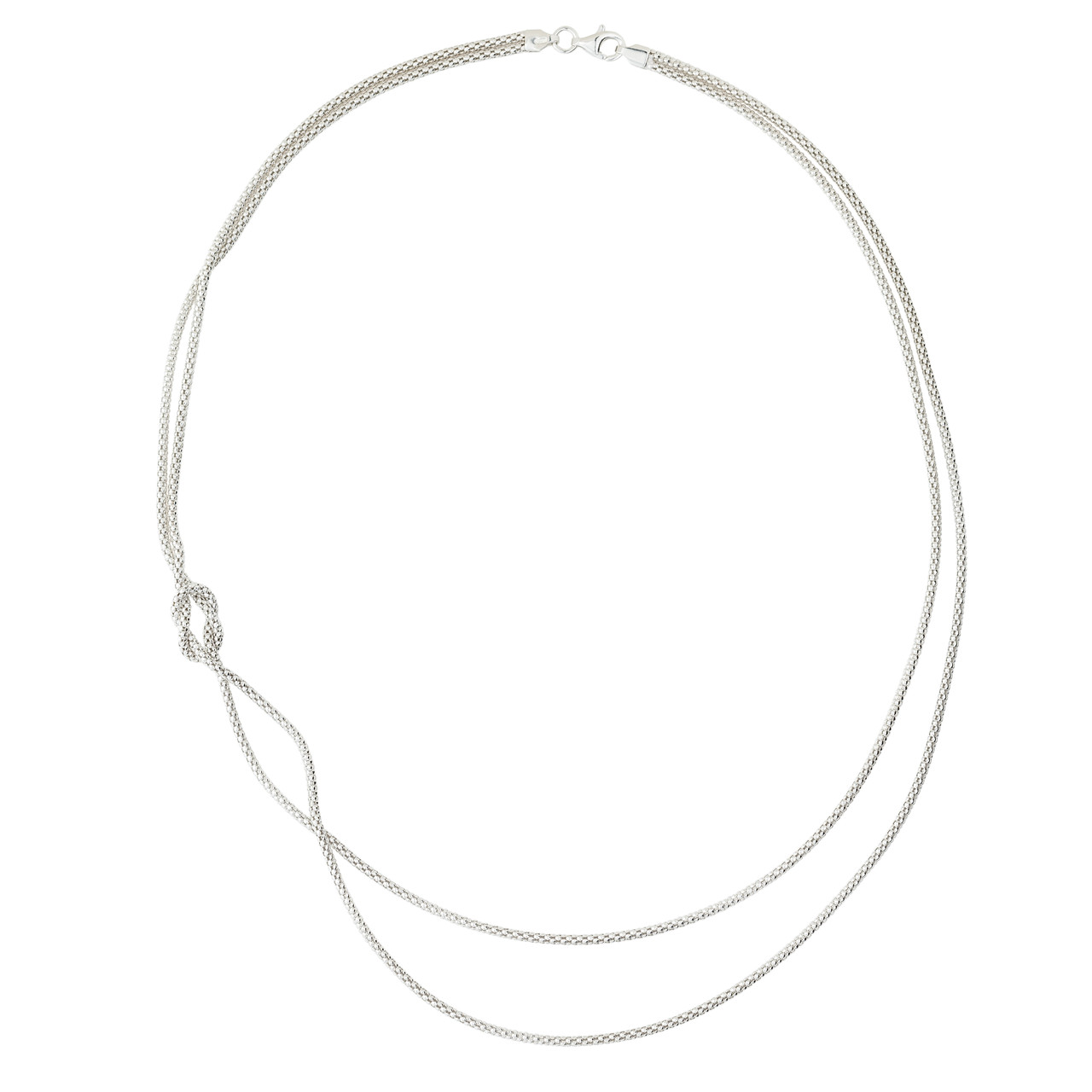 

Серебряное колье Dariy Infinito