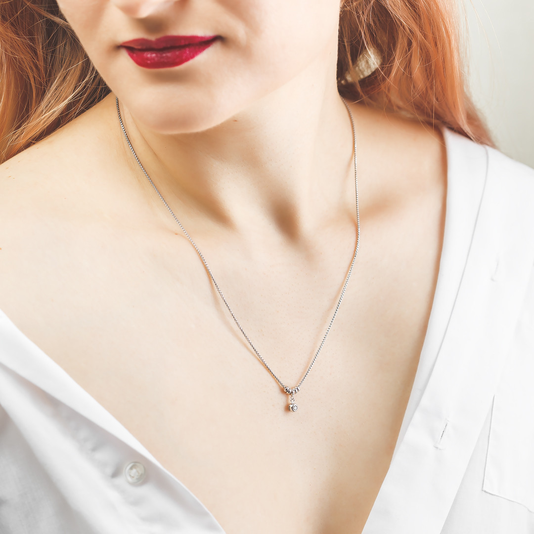 

Серебряное колье Dariy Dea Dia D022 VD MT R5CZ