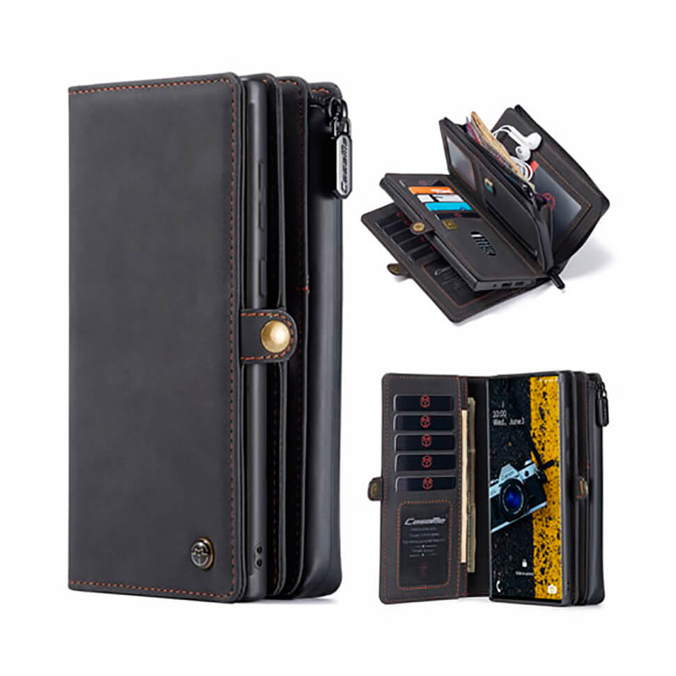 

Чохол-гаманець CaseMe Vintage для Samsung Galaxy Note 20 Black
