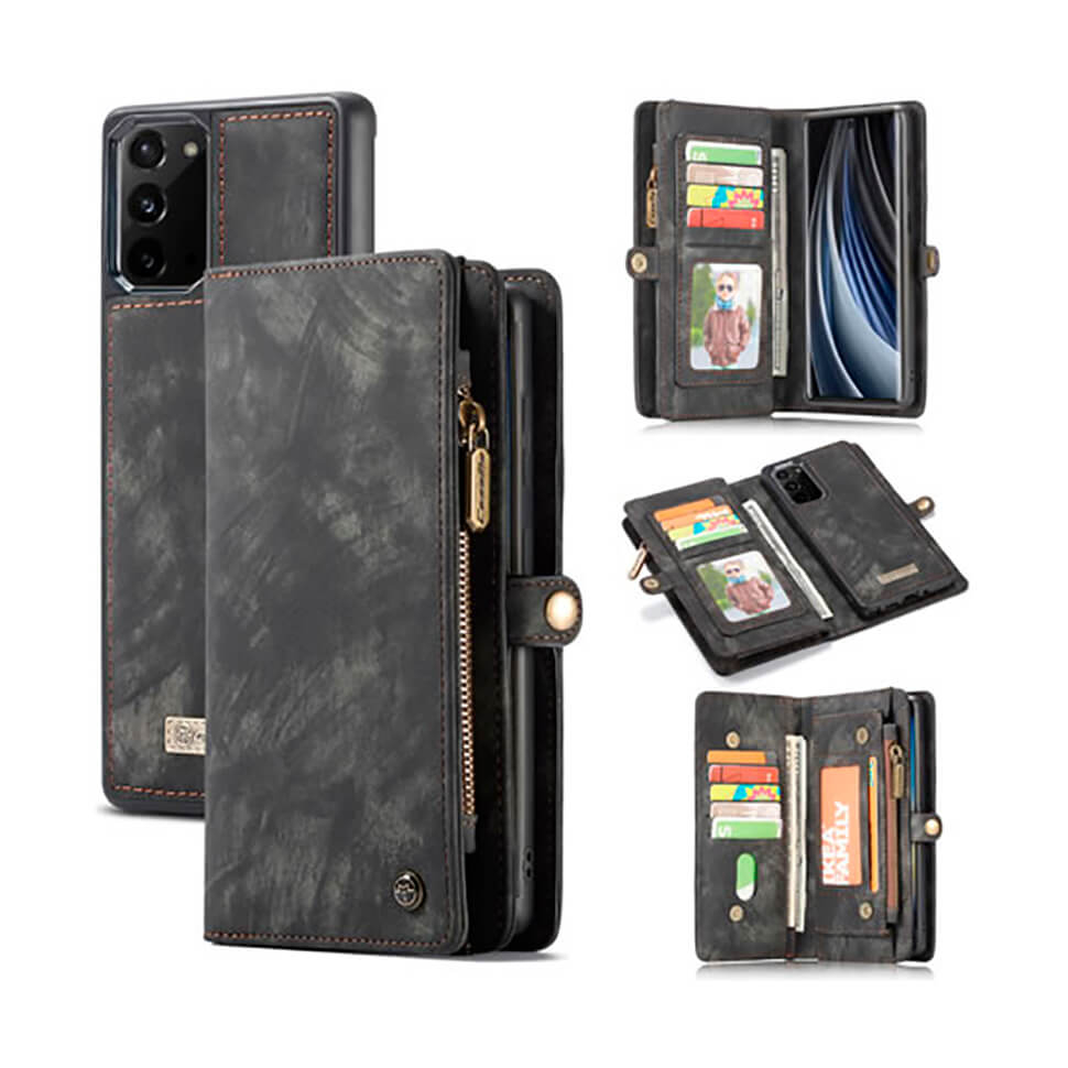 

Чохол-гаманець CaseMe Magnetic для Samsung Galaxy Note 20 Black