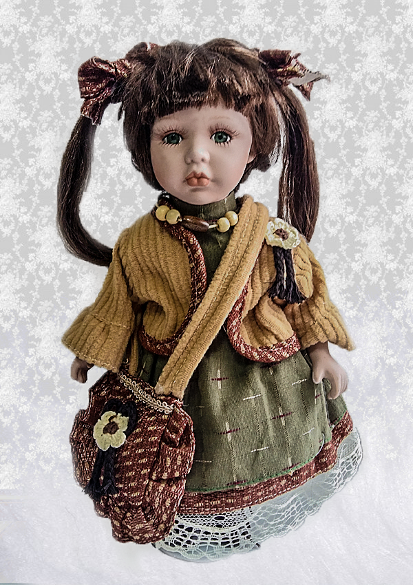 

Кукла RF-Collection Анастасия с сумкой коллекционная 30 см