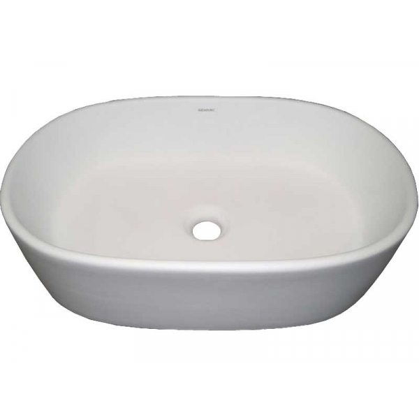 

Раковина овальная Newarc Life 55 см 9855W белая (31187)