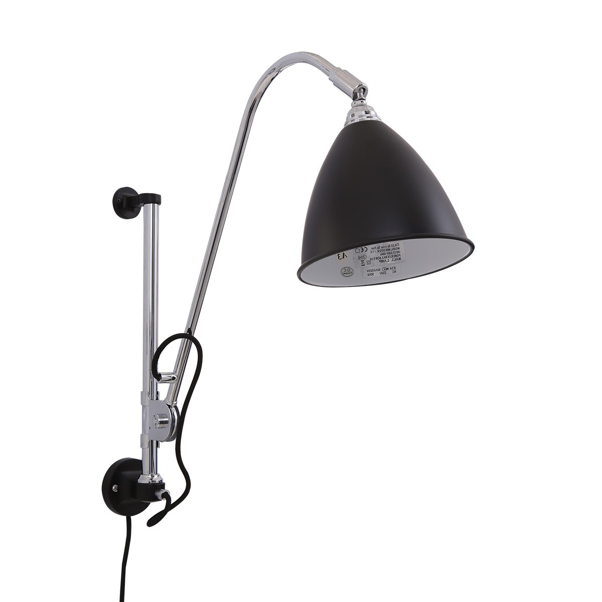 

Бра Italux Mbe0024/1C-Black Evato