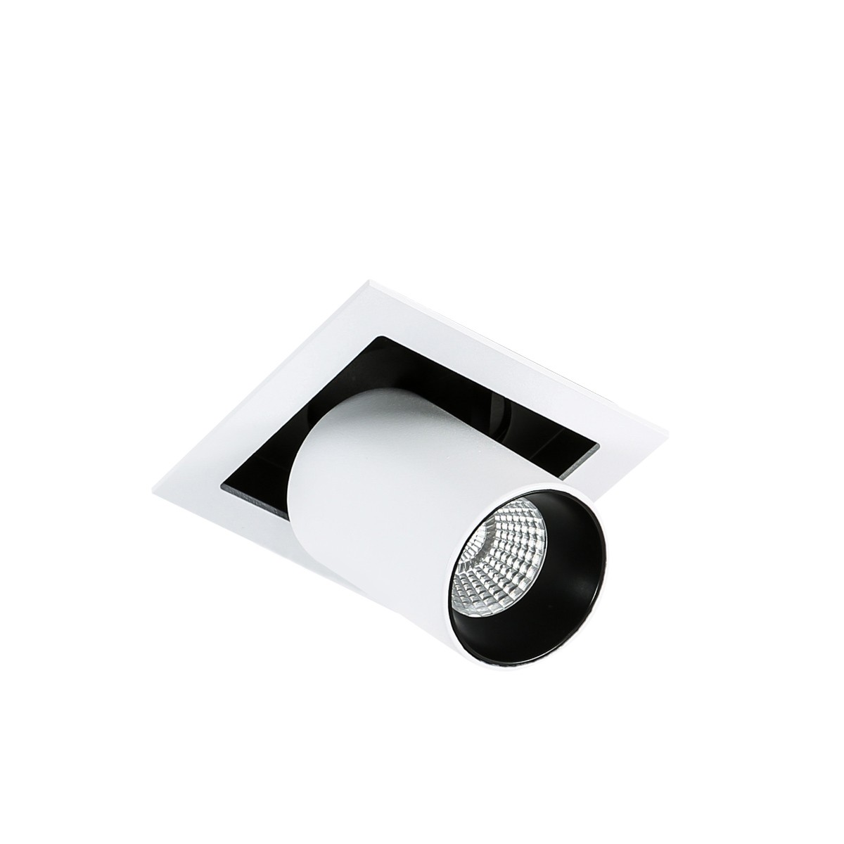 

Спот Italux Gl7117-1/12W Wh+Bl Mercanta Single 4000K