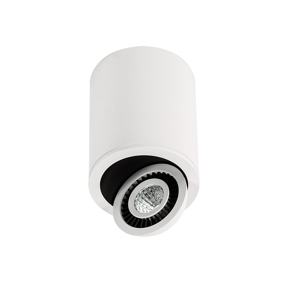 

Точечный светильник Italux Slc7390/7W Wh+Bl Subba 3000K