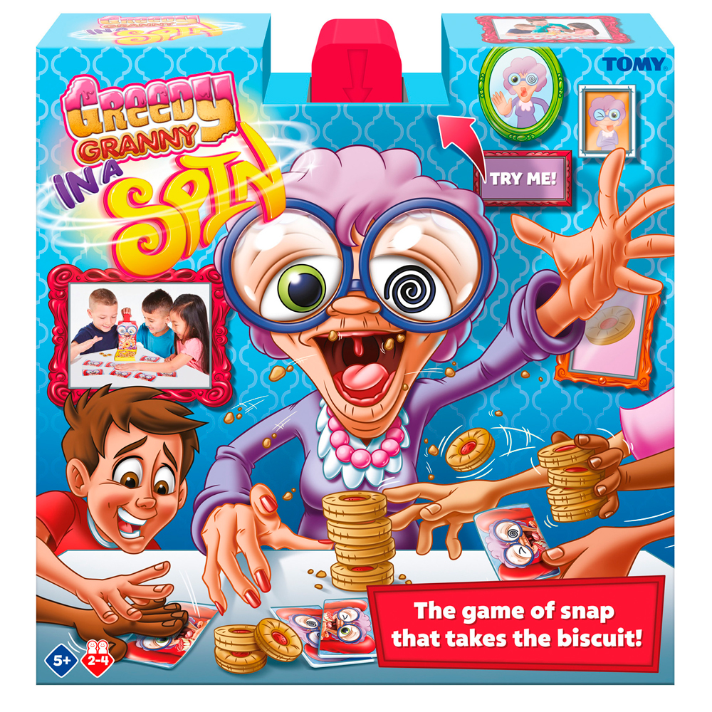 

Настольная игра-рулетка TOMY Жадная бабуля