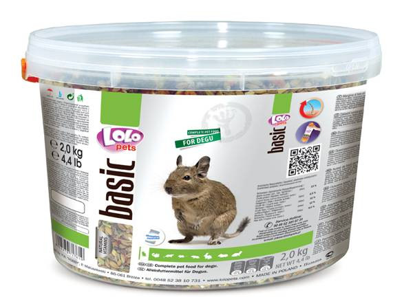 

LoLo Pets basic for Degu Корм для дегу полнорационный