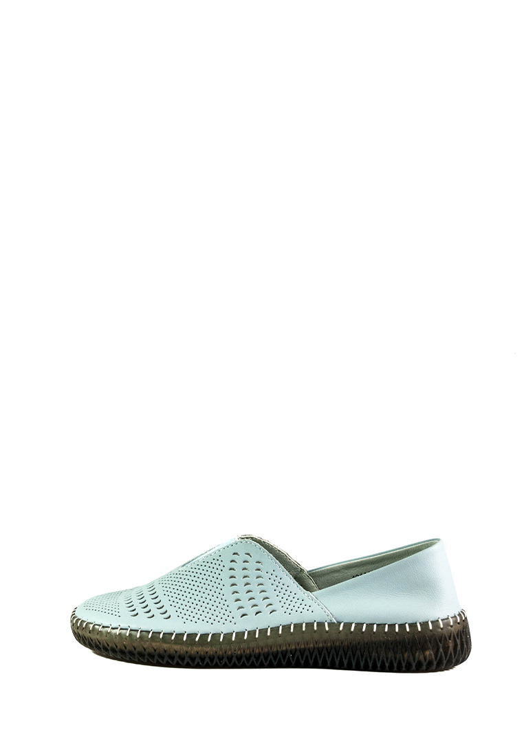 

Слипоны женские Allshoes 19111-5K голубые (37)