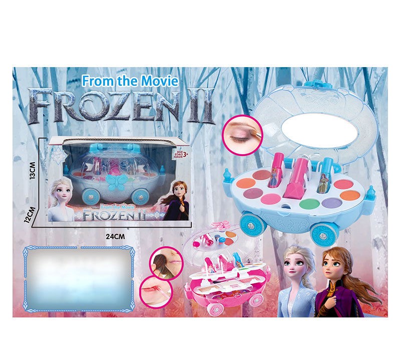 

Набор детской косметики FROZEN CS 68 E 4 карета на колесиках, в коробке (90213) голубой