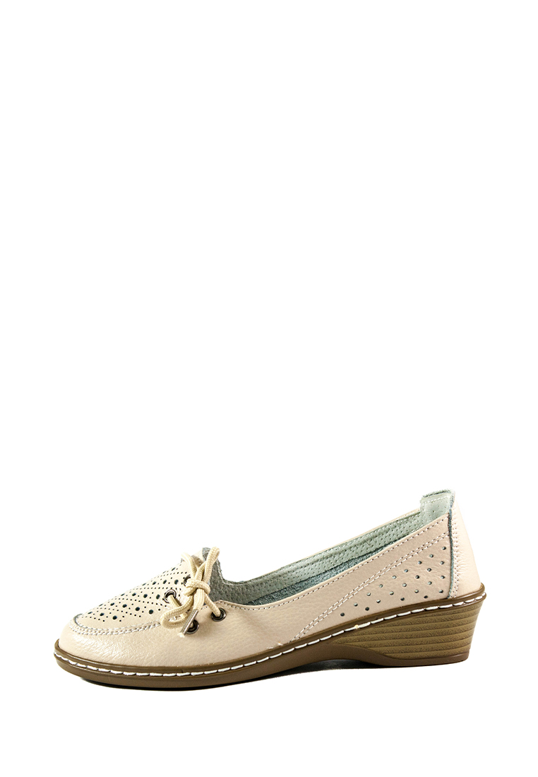 

Туфли женские Allshoes 77299 бежевая кожа (37)