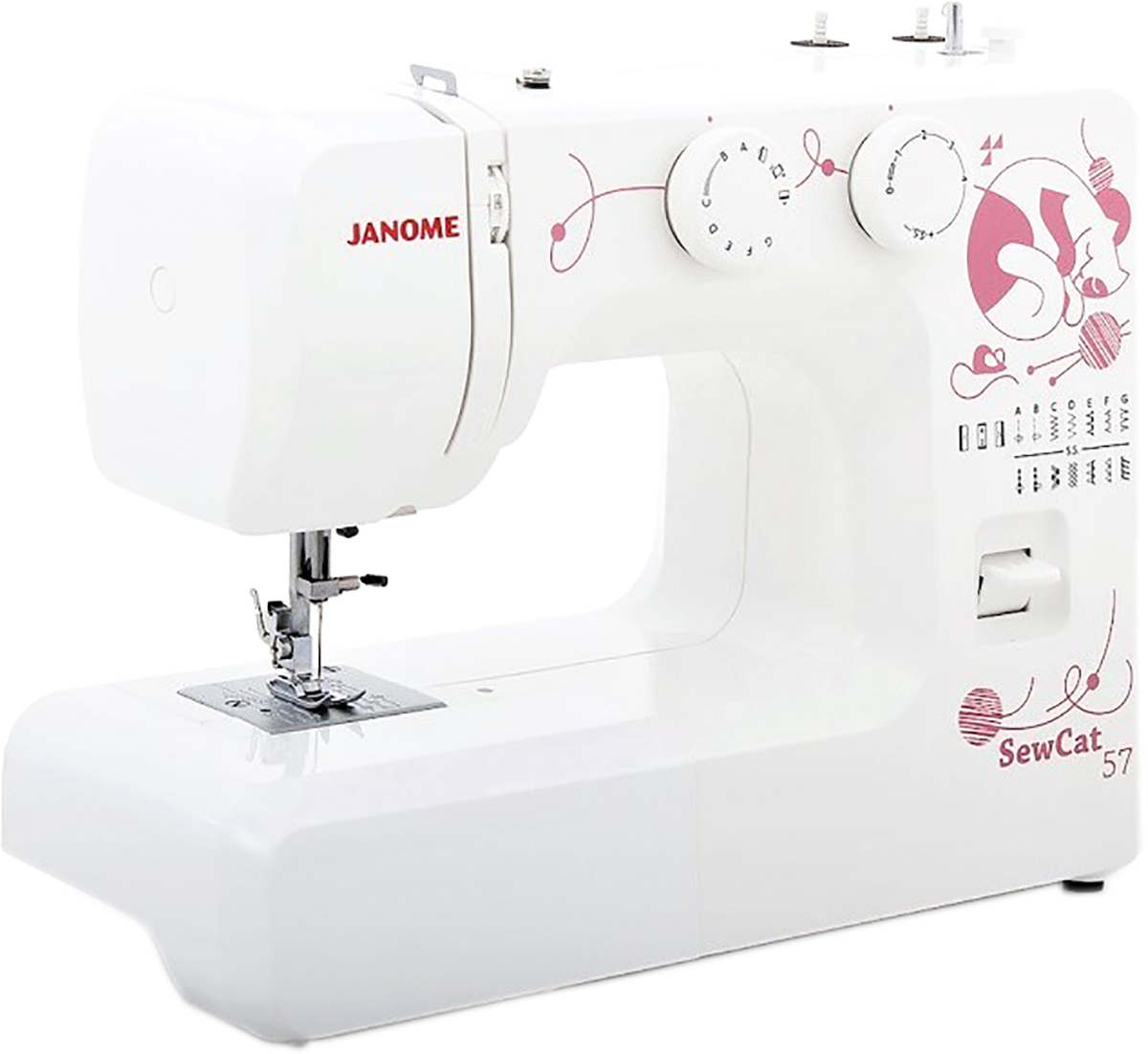 Швейная машина JANOME Sew Cat 57 – отзывы покупателей | ROZETKA