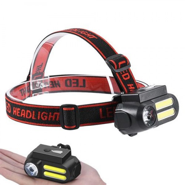 

Фонарь налобный аккумуляторный LED USB BL-611
