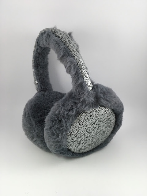 

Наушники меховые Ears Warm 6463 с пайетками Серые