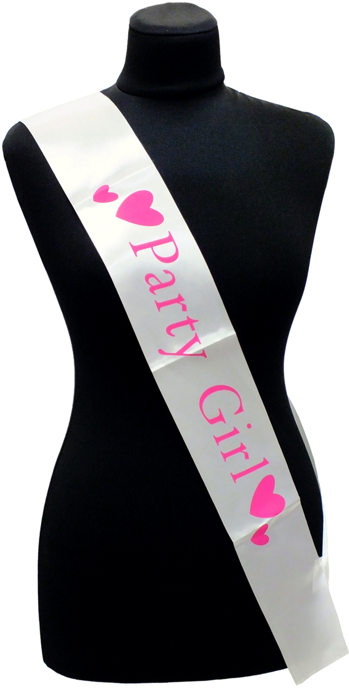 

Лента Seta Decor Party Girl 16-229WT Белая