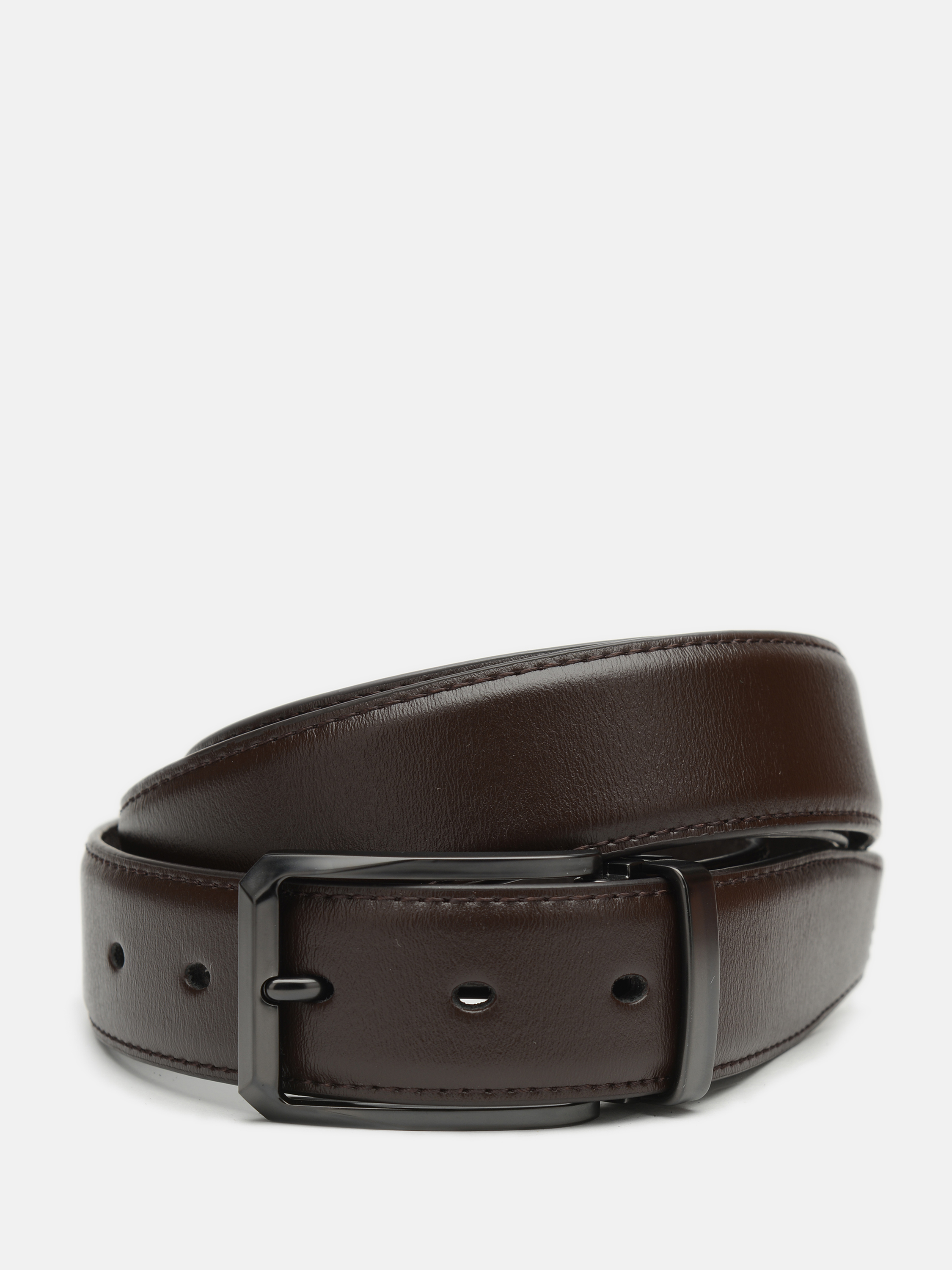 

Мужской ремень кожаный Laras CV10026-3-brown 120-130 см Коричневый