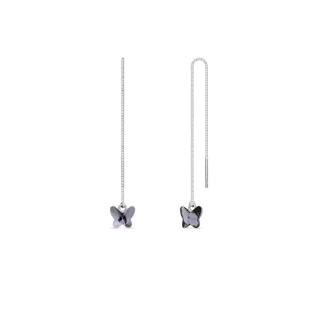 

Серебряные серьги SPARK Farfalla со Swarovski модели KWK28548SN