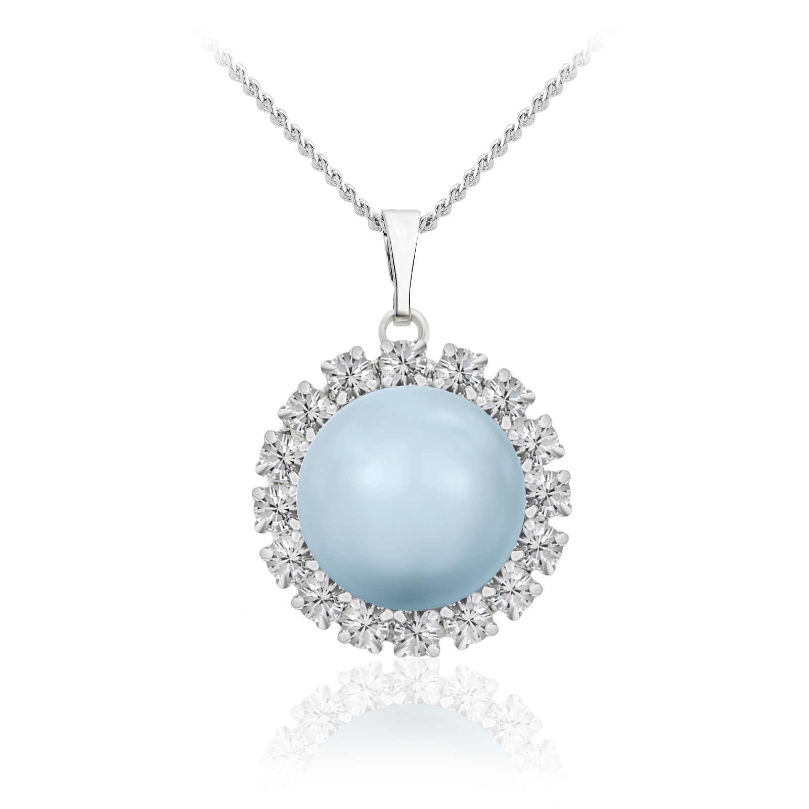 

Кулон c цепочкой KOBI AMELIA с жемчугом Swarovski 15 мм модели 7430-5413-04-32