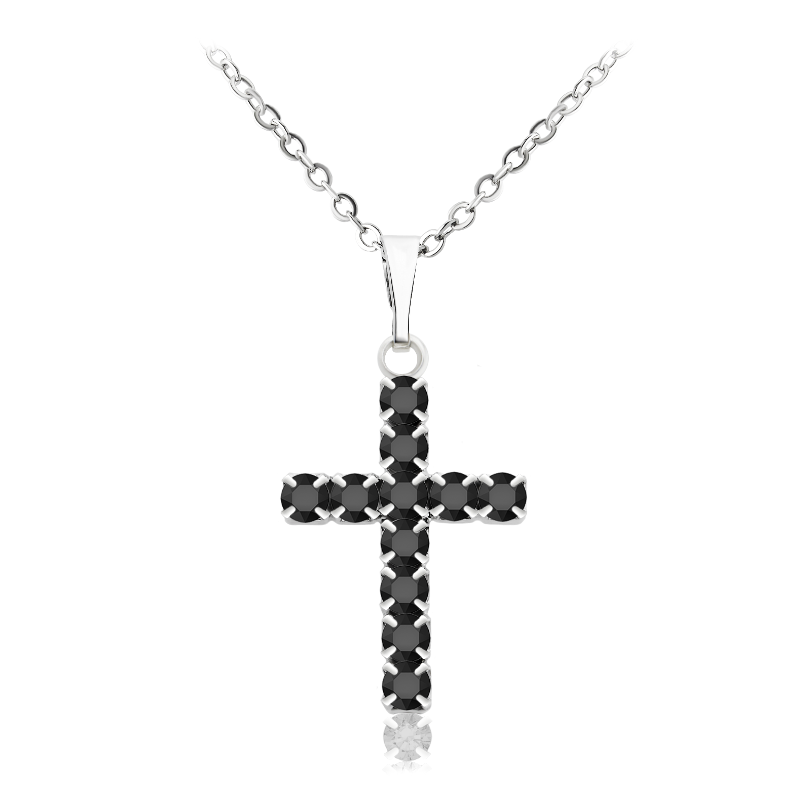 

Кулон-крестик KOBI Krizek 32 мм со Swarovski модели 7431-0131-16-32