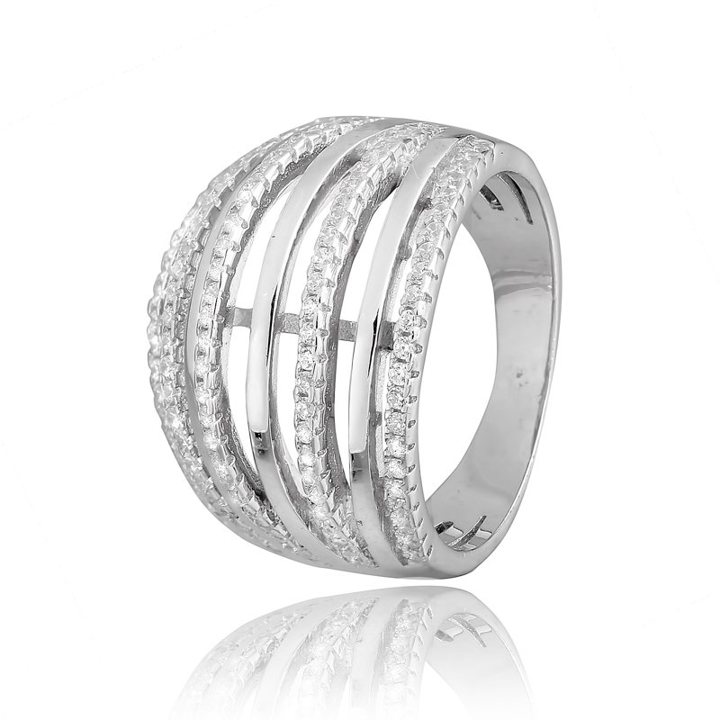 

Серебряное кольцо Silvex925 с фианитом 18.4 мм модели К2Ф/230-Л