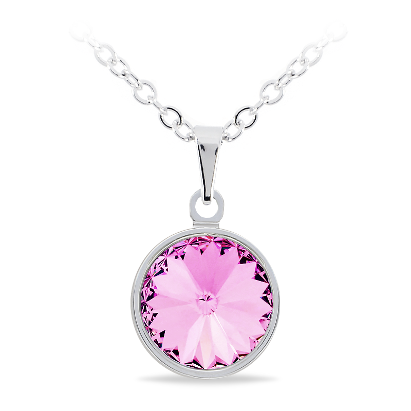 

Кулон c цепочкой KOBI RIVOLI 1 со Swarovski 12 мм модели 7430-4806-14-32