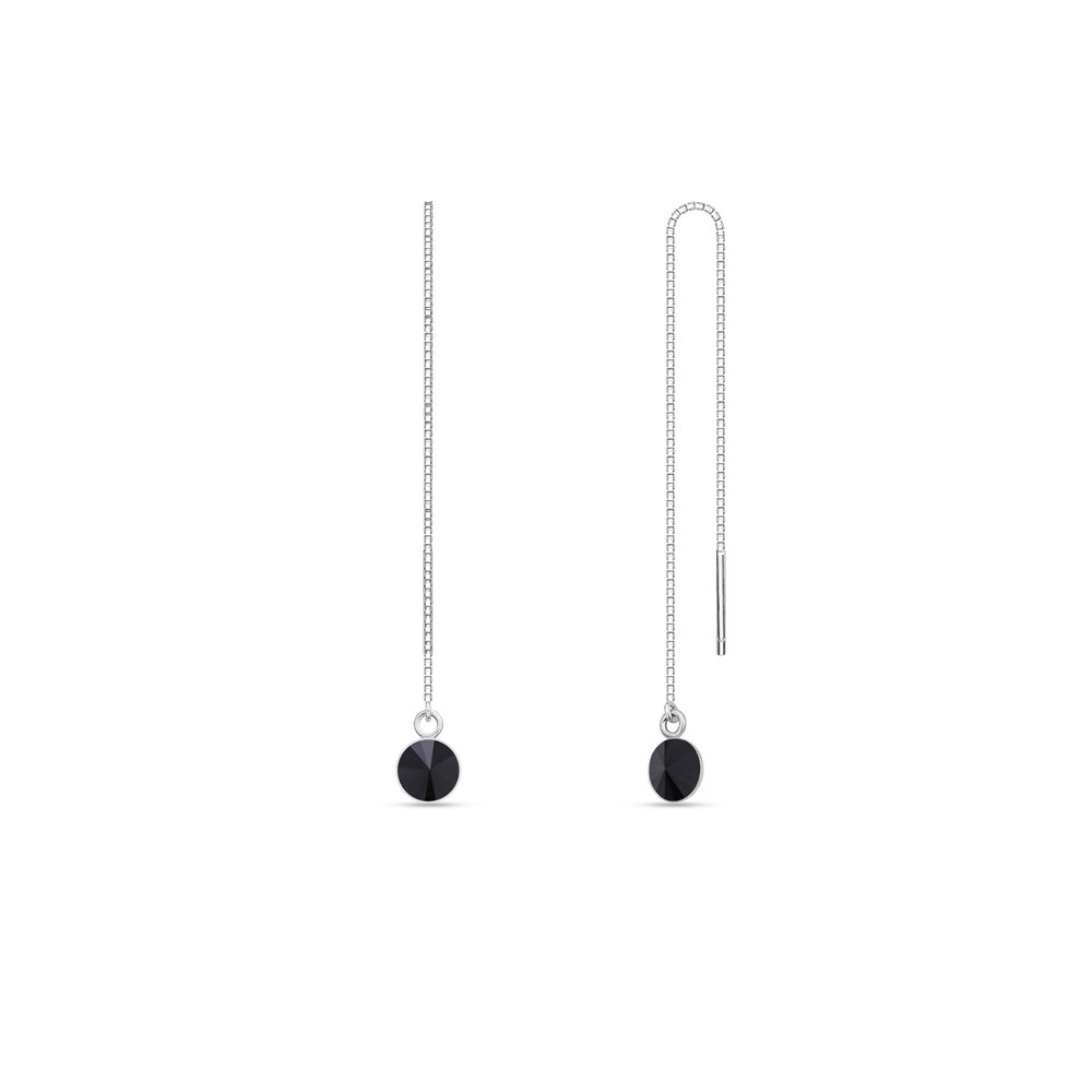 

Серебряные серьги SPARK Puntino со Swarovski модели KWK1122SS29J