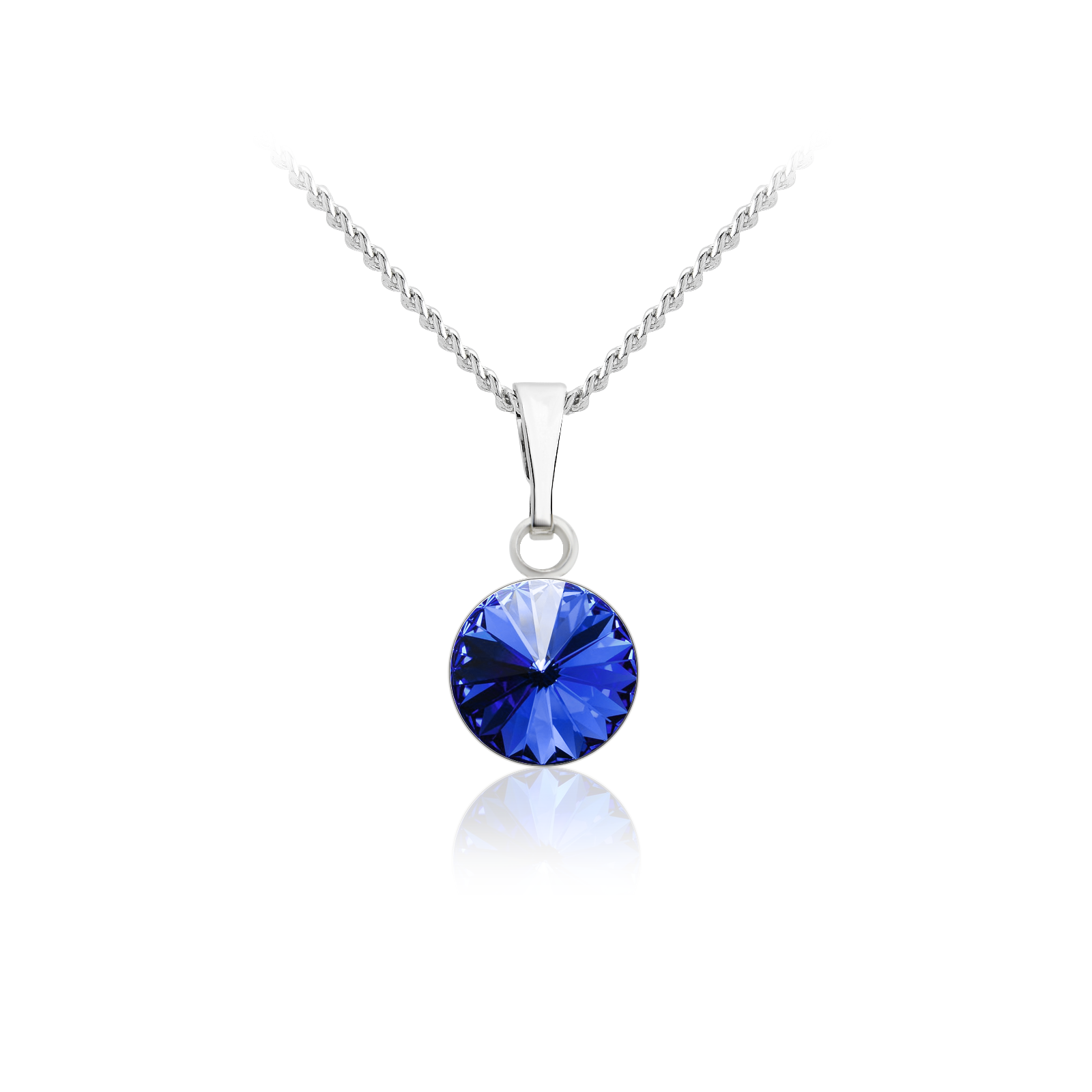 

Кулон c цепочкой KOBI Rivoli 8 мм с кристаллом Swarovski модели 7730-1188-06-32