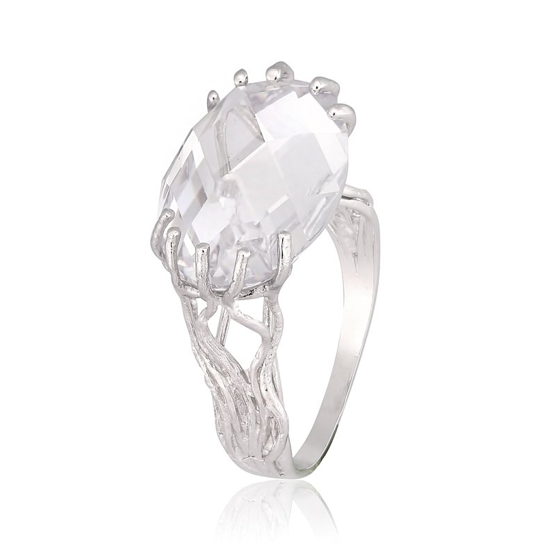 

Серебряное кольцо Silvex925 с фианитом 17.1 мм модели К2Ф/452-Ж