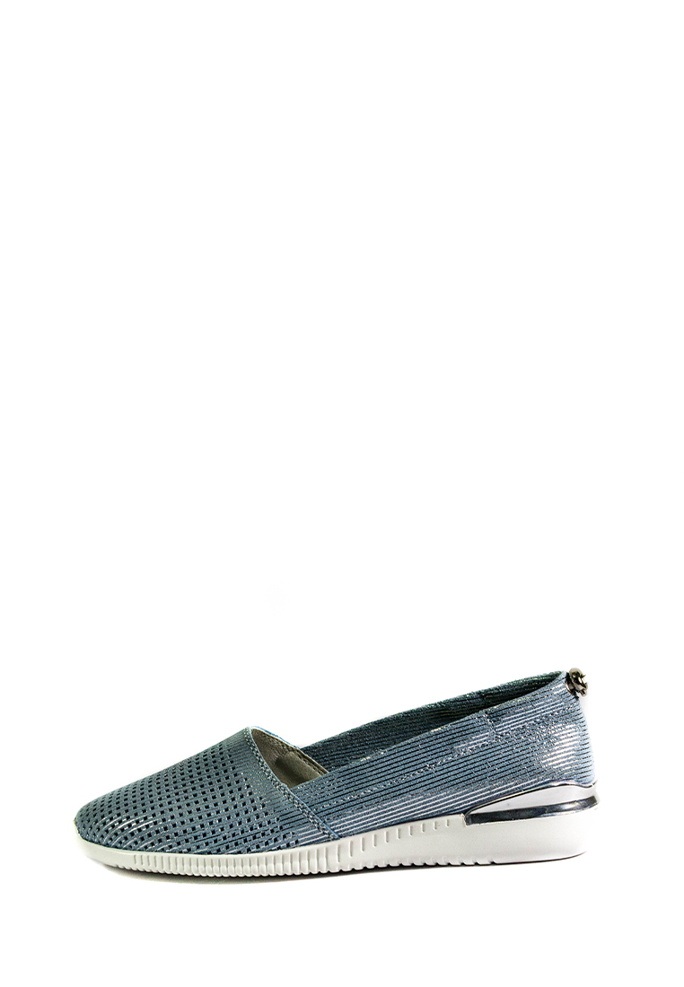 

Мокасины женские Allshoes 219-BL-3001 голубые (41)