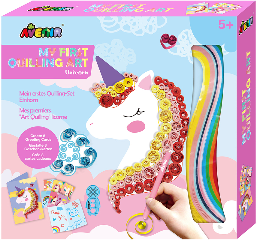 

Набор для квиллинга Avenir Единорог (CH201743)
