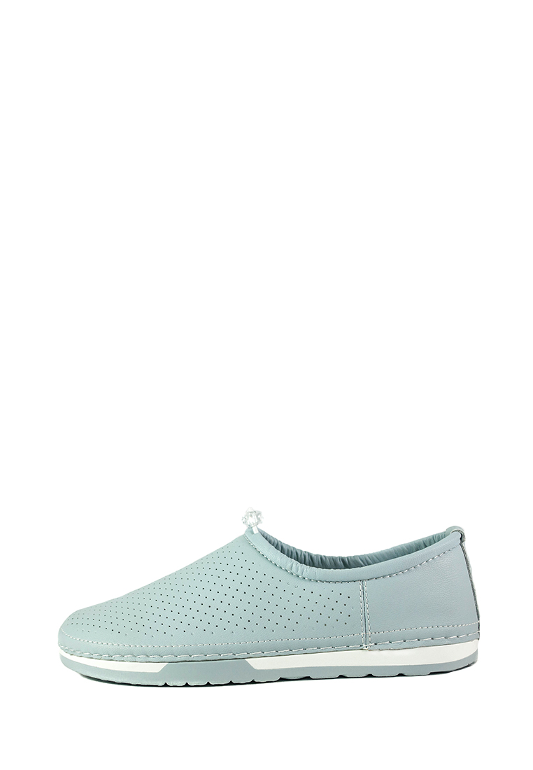 

Мокасины женские Allshoes СФ 1979-3K голубые (38)