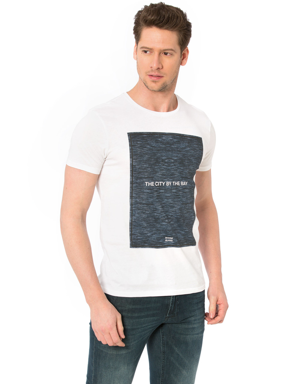 

Футболка LC Waikiki The city by the bay  Белая (LCW T-shirt -377-0, Футболка LC Waikiki The city by the bay M Белая (LCW T-shirt -377-0)