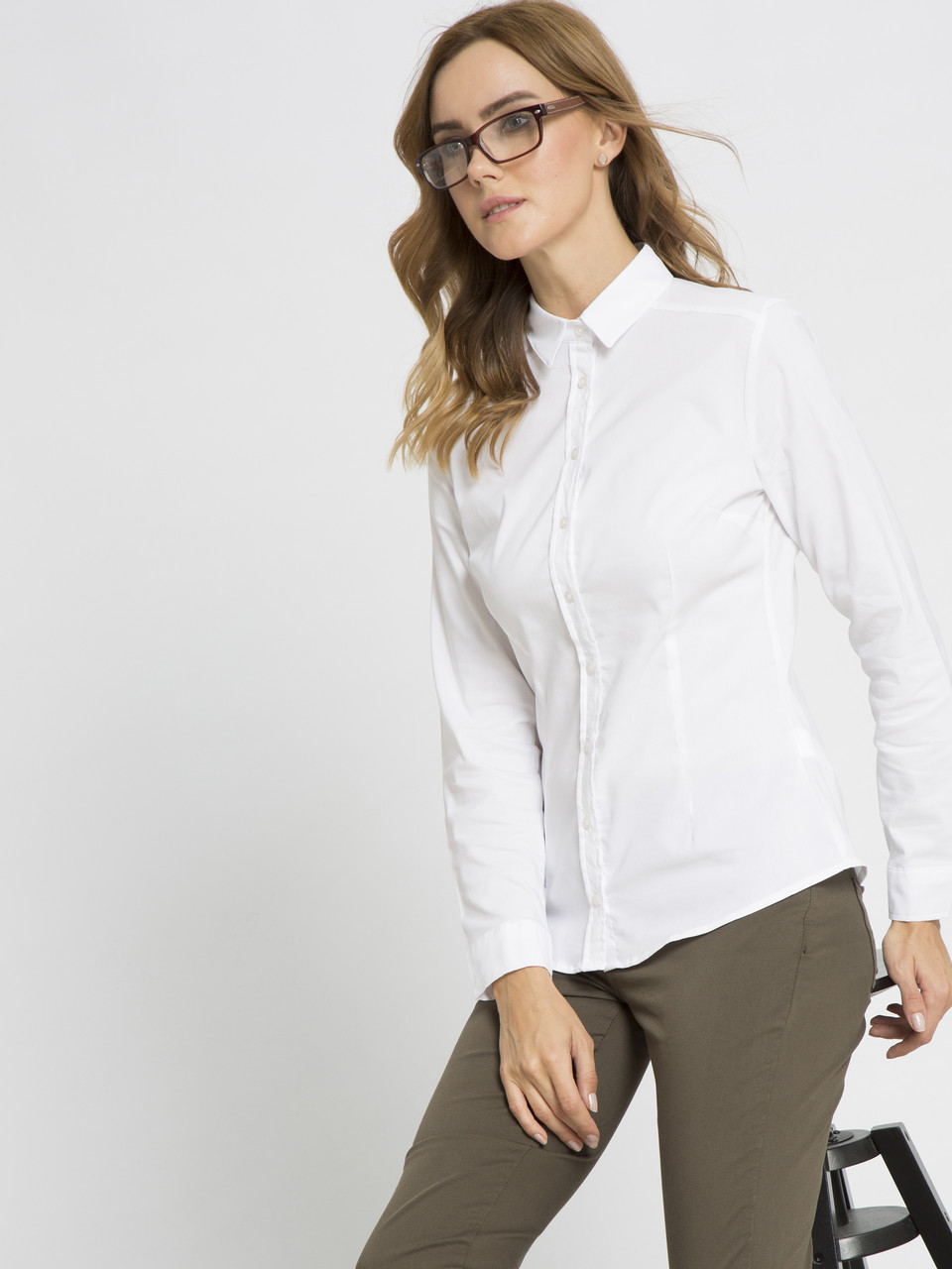 

Рубашка LC Waikiki  Белая (LCW Woman -1245-2, Рубашка LC Waikiki 3XL Белая (LCW Woman -1245-2)