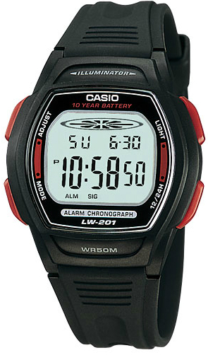 

Женские часы Casio LW-201-4AVEF