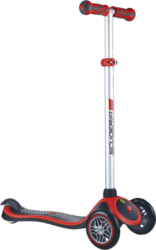 

Самокат Globber Primo Plus Ferrari до 50 кг 3+ Черный (4897070183698) (440-152-2)