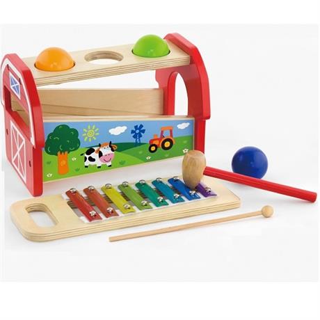 

Игрушка Viga Toys 2-в-1 Ксилофон