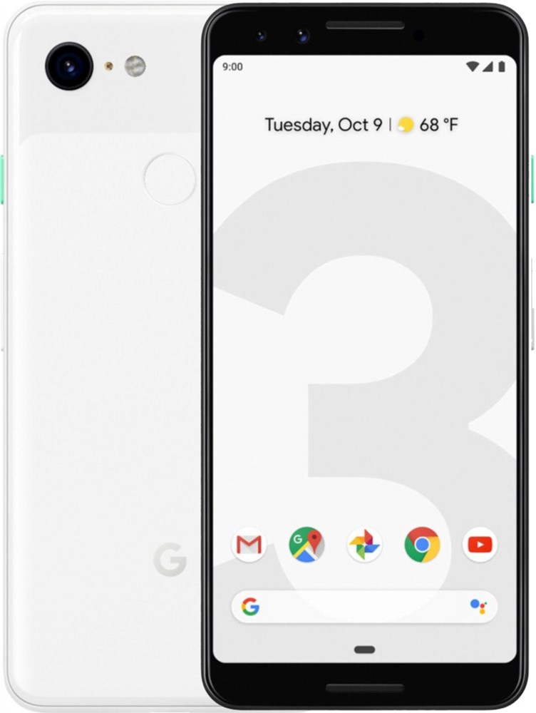 

Google Pixel 3 4/128GB Clearly White
