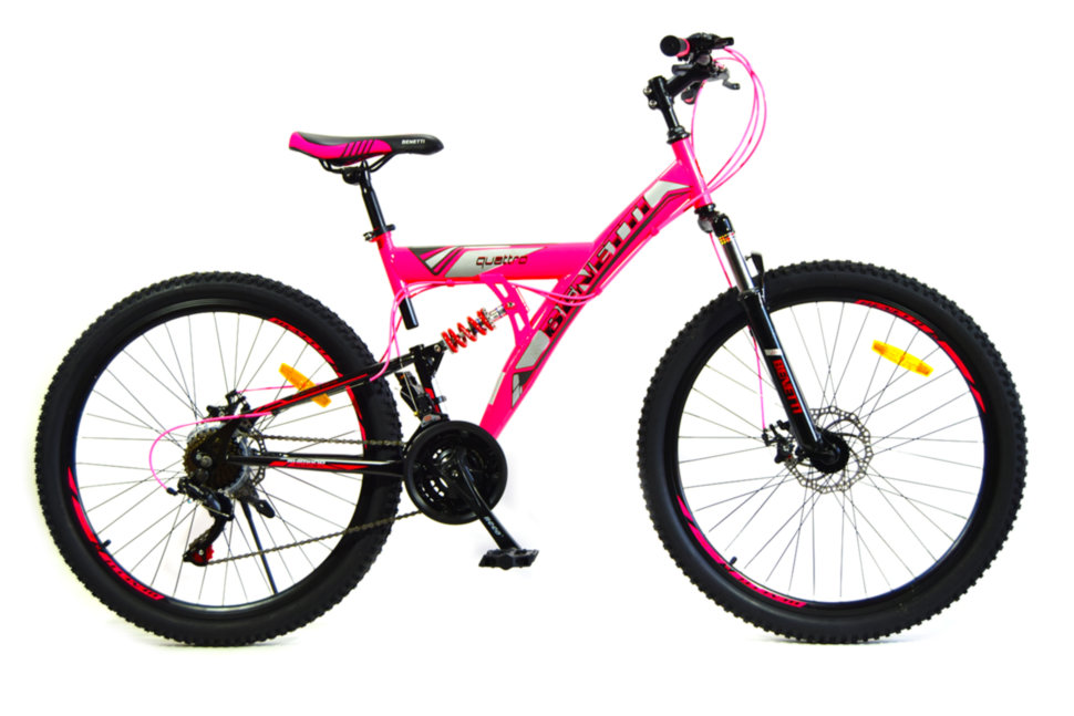 

Велосипед Benetti Quattro розовый 26"