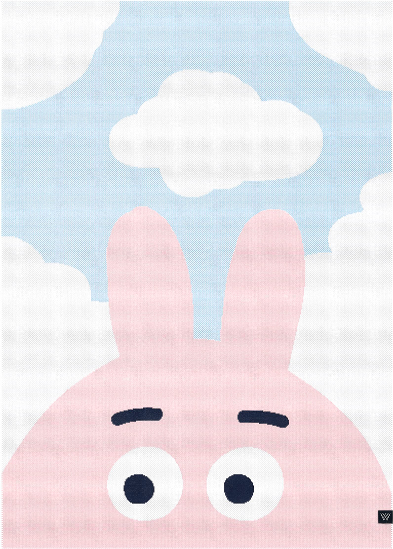 

Плед Woolkrafts Bunny 100х140 см WKK104