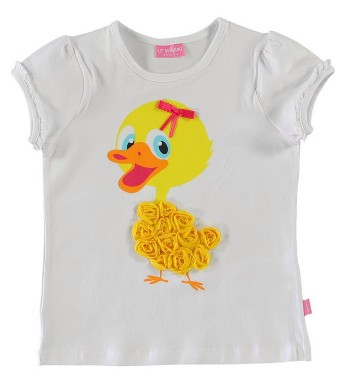 

Футболка LC Waikiki 116 см Белая (T-shirt girl -006)