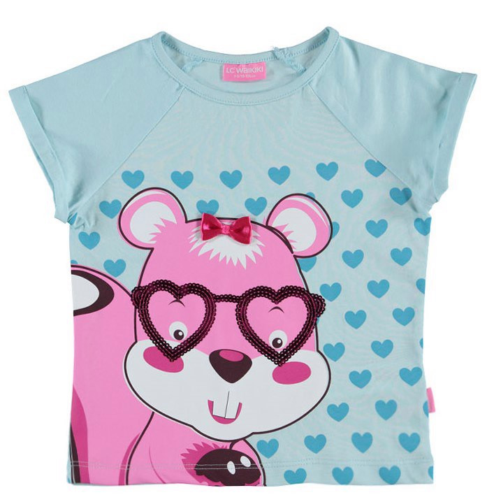 

Футболка LC Waikiki 116 см Голубая (T-shirt girl -036-1)