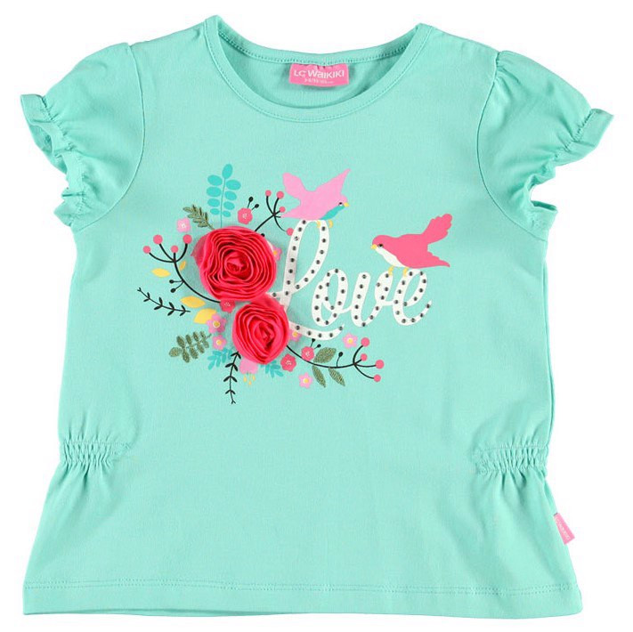 

Футболка LC Waikiki 104 см Голубая (T-shirt girl -071)