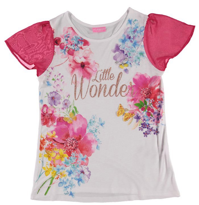 

Футболка LC Waikiki 98 см Белая (T-shirt girl -052-0)